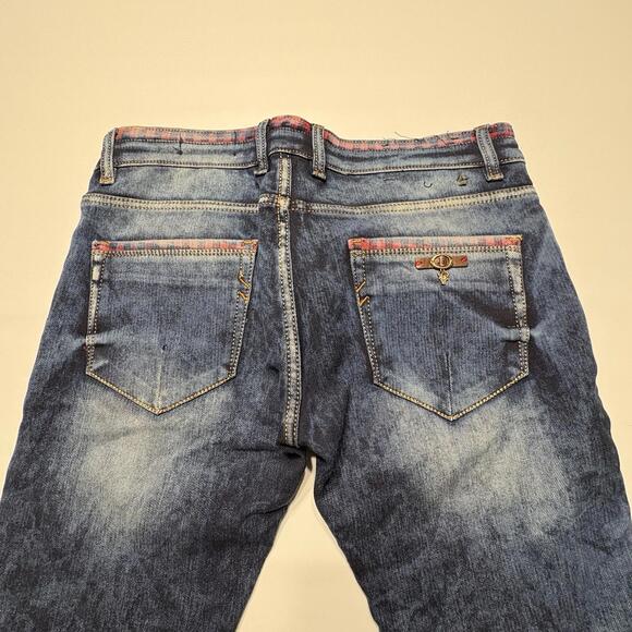 Jimmy & Jordan Premium Denim Jeans Plaid Lining Size 34 - Picture 16 of 16